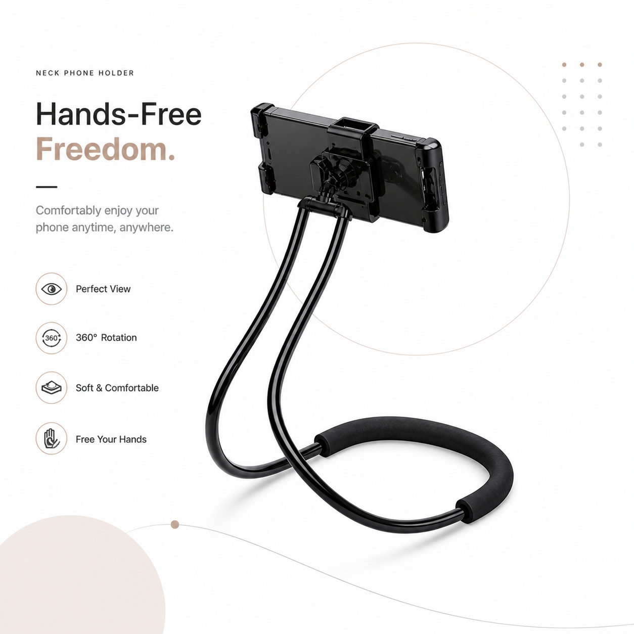 Meraki FlexiHold™ Neck Phone Stand